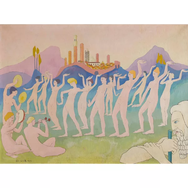 Pierre Girieud — Danse des filles d'Israël — Printemps
