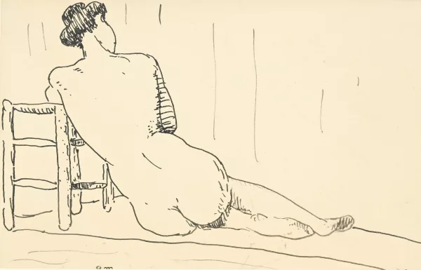 Albert Marquet — Etude de nu,