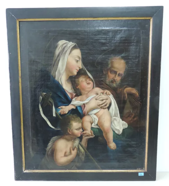 Francesco Trevisani — Kopie Heilige Familie mit Jesus- und Johannesknaben