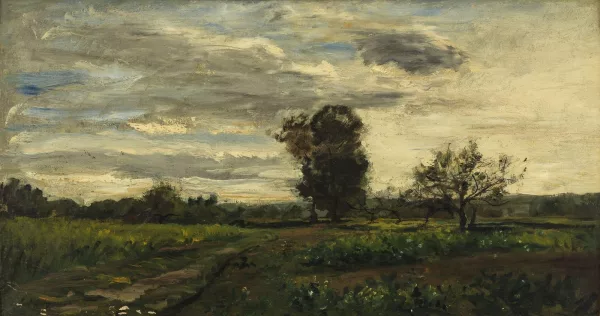 Karl Daubigny — Paysage de campagne