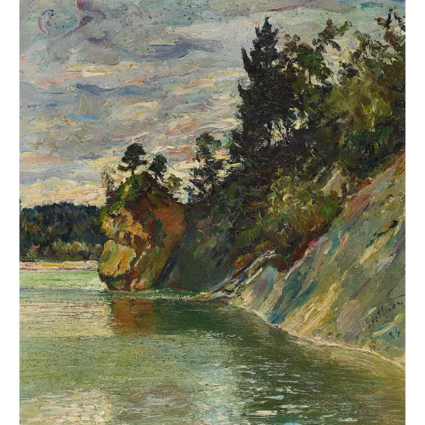 Albert Spethmann — "Isar-Ufer".