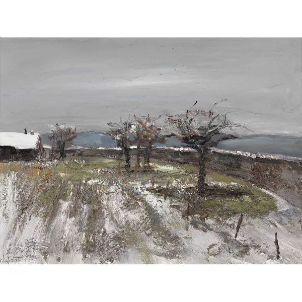 Georges Laporte — Hiver en Bourgogne.