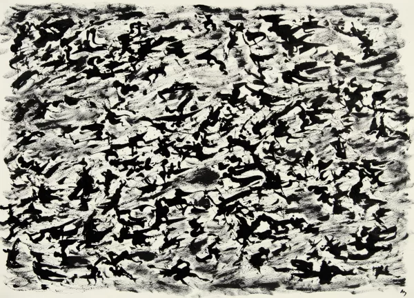 Henri Michaux — Composizione
