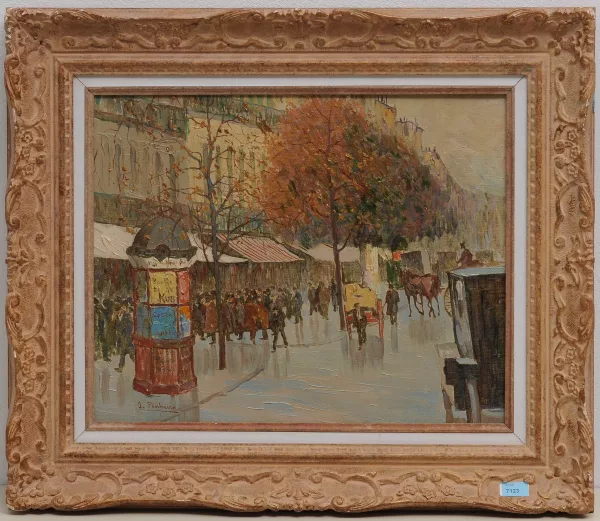 Oscar Pinheiro — Strassenszene