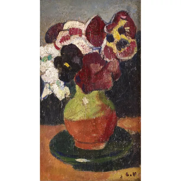 Louis Valtat — "Vase de pensées".