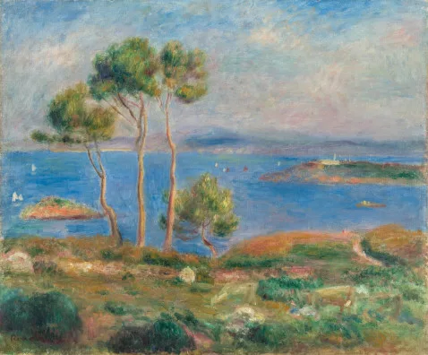 Pierre-Auguste Renoir — Il mare a Tréboul presso Douarnenez, 1895