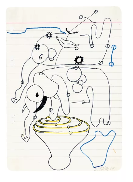 Sigmar Polke — Sans titre, 1964