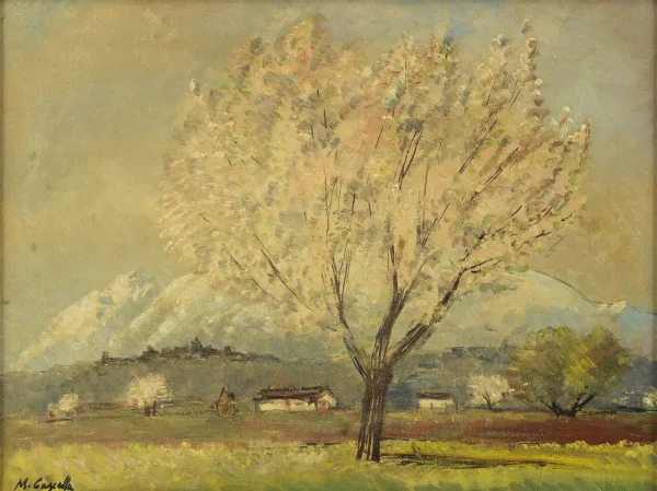 Michele Cascella — Arbre en fleurs