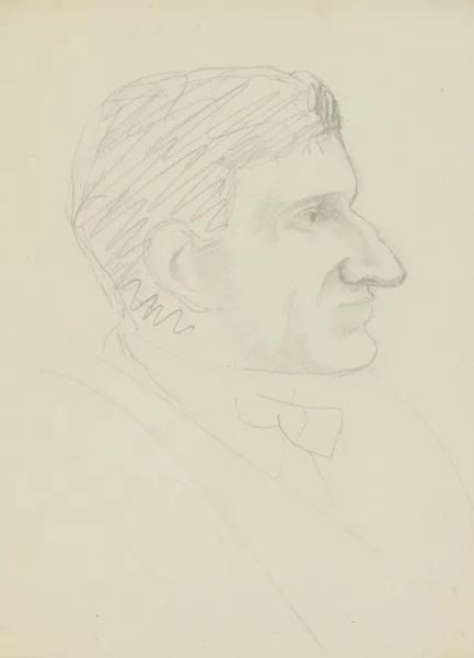 Fernand Léger — Porträt von Jean Epstein