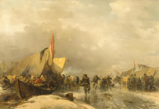 Carl Hilgers — Divertimenti invernali sul ghiaccio