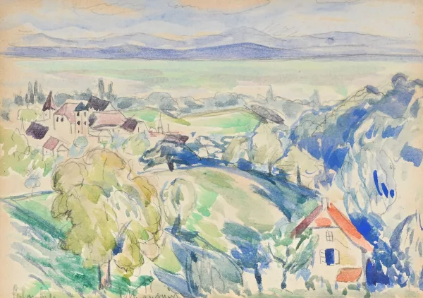 Henri Manguin — Vue de Colombier,