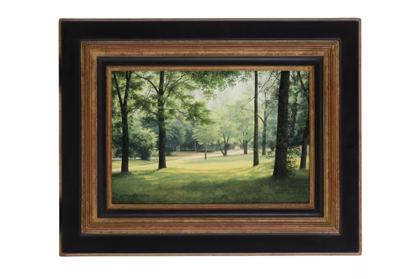Michel Trapezaroff — "Matin d'été dans un parc de Genève"