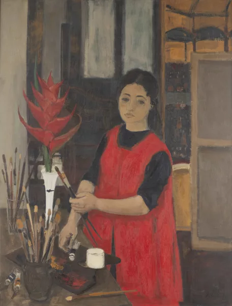 Nathalie Chabrier — Blouse rouge