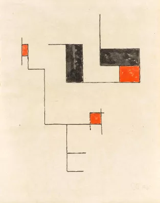 Erich Buchholz — Komposition, 1921