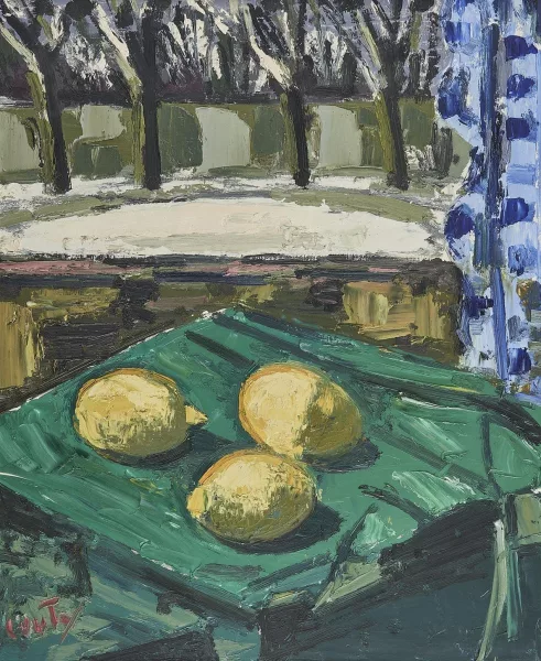 Jean Couty — Nature morte aux citrons