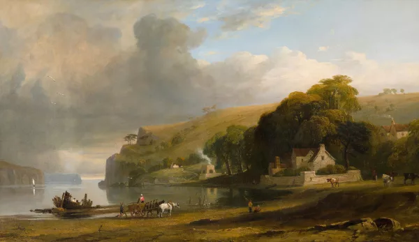 George Arthur Fripp — Südenglische Küstenlandschaft