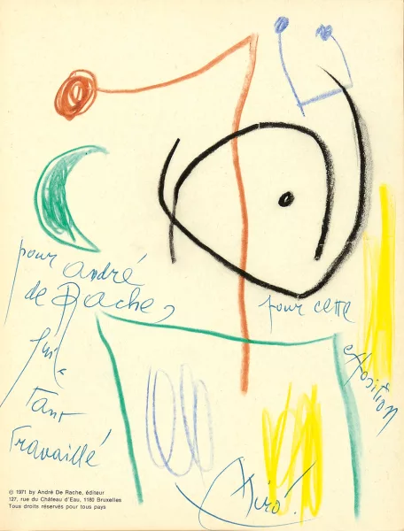 Joan Miró — Ohne Titel, 1971