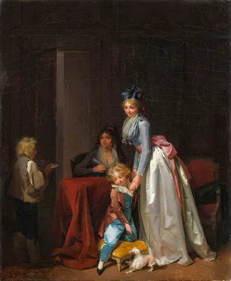 Louis-Léopold Boilly — Der Bote oder der Beauftragte, um 1793
