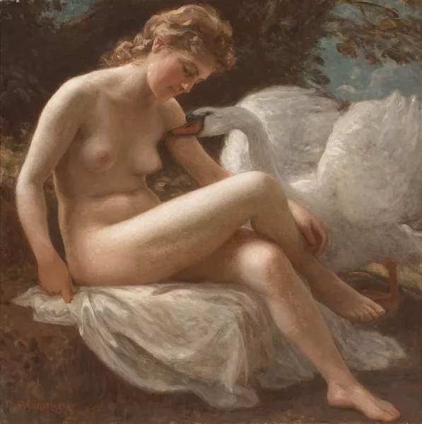 Robert Poetzelberger — Leda mit dem Schwan