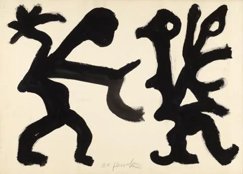 A. R. Penck — Sans titre