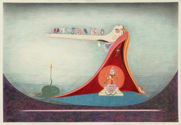 Friedrich Schröder-Sonnenstern — The moral moon-culture ballet or King Sniffles, 1959