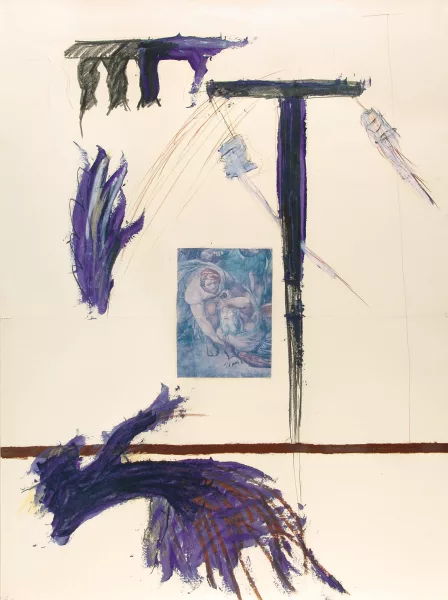 Julian Schnabel — The Conversion of St. Paul, 1979