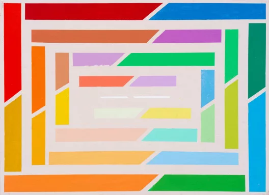 Piero Dorazio — Au loin, 2000