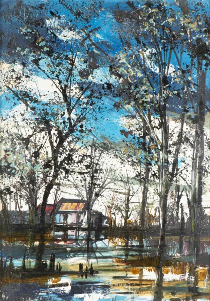 Raymond Moretti — Paysage inondé