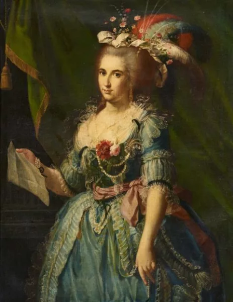 Lodovico Gallina — Portrait der Lucrezia Martinengo Colleoni