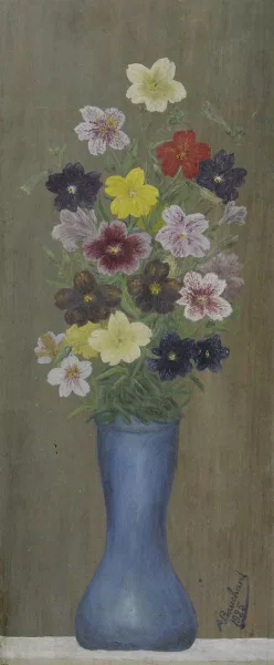 André Bauchant — Bouquet fleurs, 1925