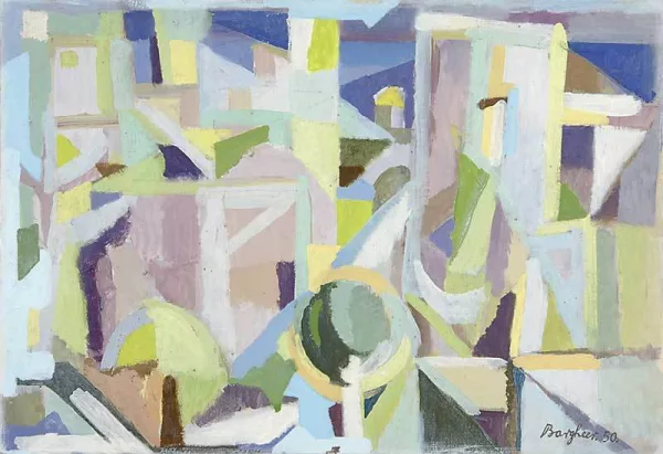 Eduard Bargheer — Komposition, 1950