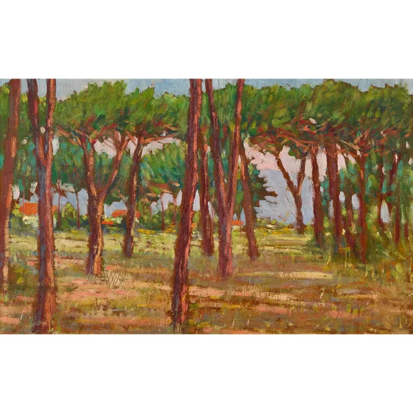 Ferruccio Pagni — Waldpartie.