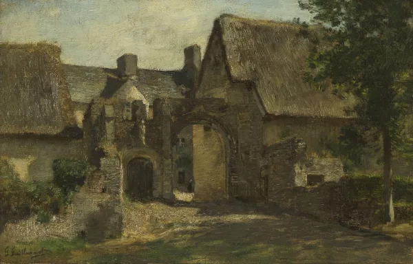 Gustave Guillaumet — Ferme à Pont-Aven