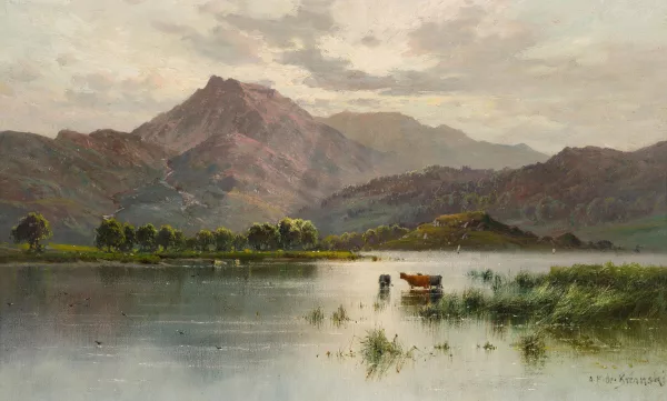 Alfred Fontville de Breanski — Derwentwater