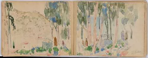 Maurice Denis — Three sketchbooks: Ct. 62, Ct. 65 and Ct. 76. 1920–23.