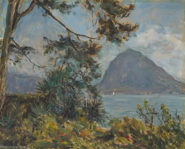 Adolf Helmberger — San Salvatore vu de Lugano