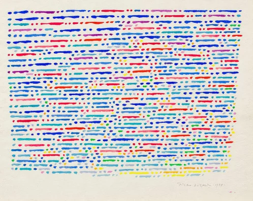 Piero Dorazio — Sans titre, 1987