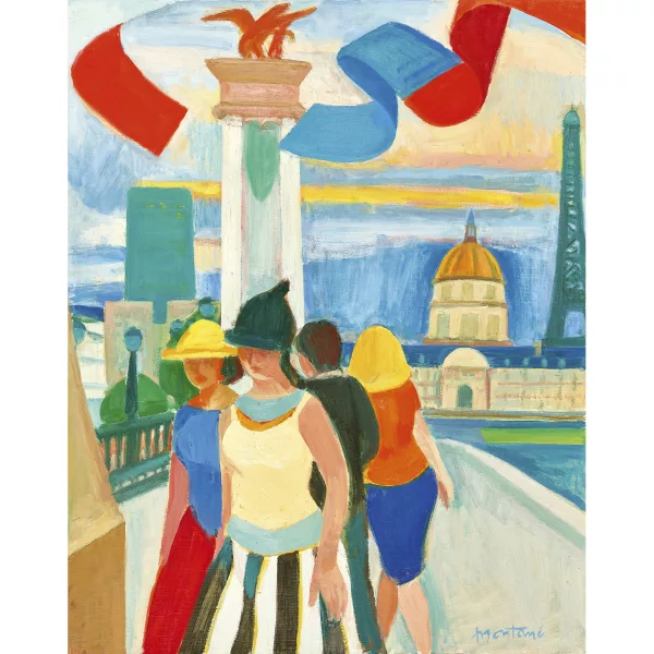Roger Montané — "Paris en fête".