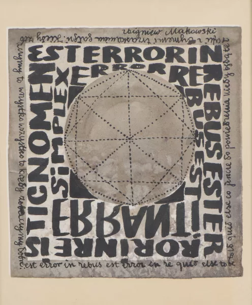 Zbigniew Makowski — Zbigniew MAKOWSKI (1930-2019), 'Composition'