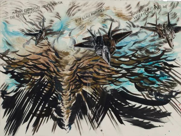 Raymond Pettibon — No Title (Making Themselves Necessary), 2007