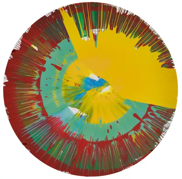 Damien Hirst — Circle Spin Painting, 2009