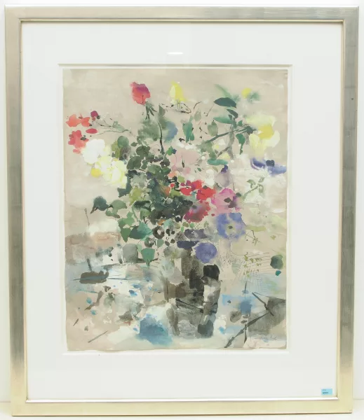Hubert Berke — Nature morte aux fleurs