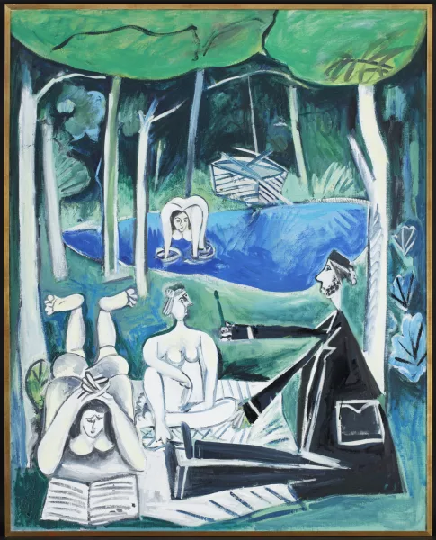 Louis Cane — Le déjeuner sur l'herbe,