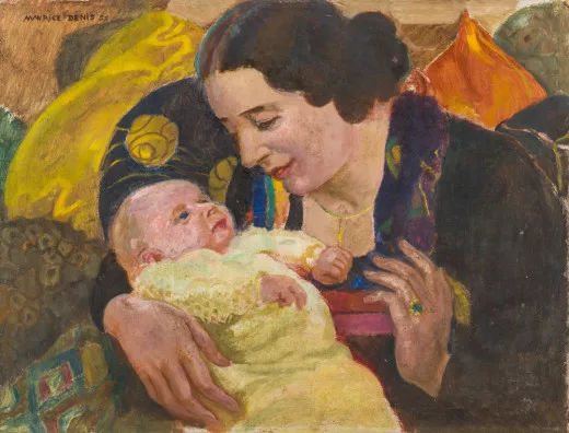 Maurice Denis — Maternité aux coussins, 1927