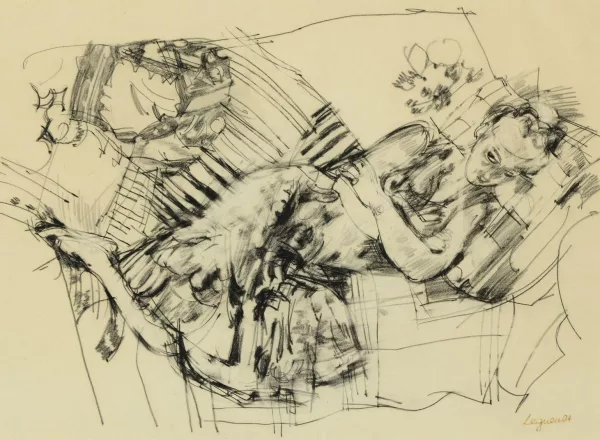 Raymond Legueult — Femme allongée