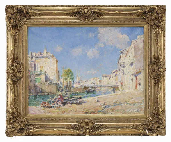 Julien Gustave Gagliardini — Le port de Martigues