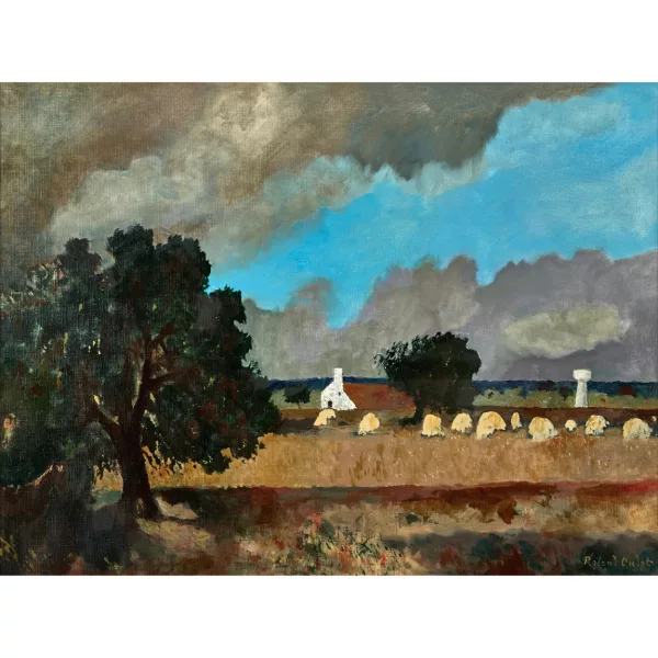 Roland Oudot — Paysage Breton.