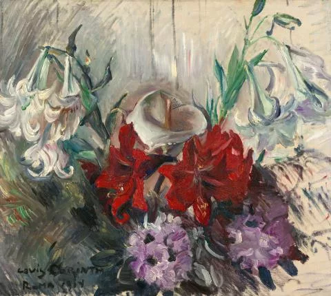 Lovis Corinth — Römische Blumen