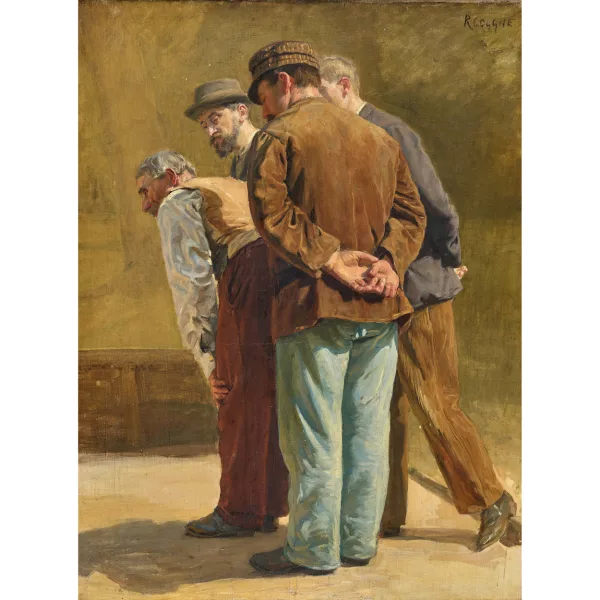 Rémy Cogghe — Giocatori di bocce.