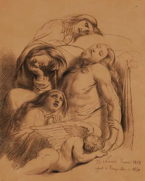 François-Joseph Navez — Beweinung Christi